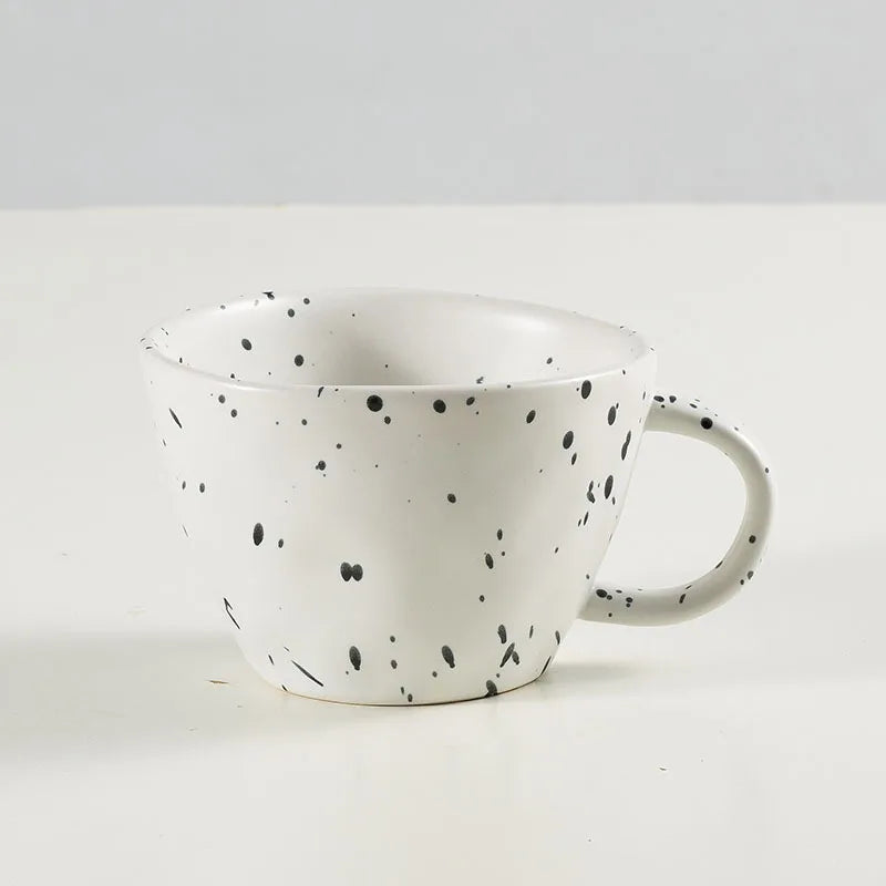 DecorBites™ Creative Ceramic Espresso Coffee Cup Set for Couples