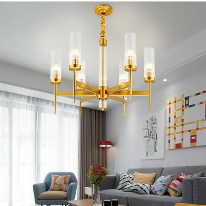Decorbites™ Gold Metall Glas LED Anhängerleuchten Kette Hängelampe