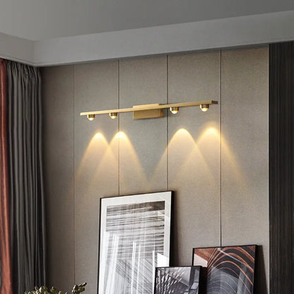 DecorBites™ Copper LED Wall Lamp Modern Bedside Reading Indoor Nordic Scone Wall Lamp