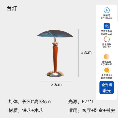 Decorbites™ Industrielle Schreibtischlampe Mittelalterlicher Stil Holz/Eisen LED Stehlampe