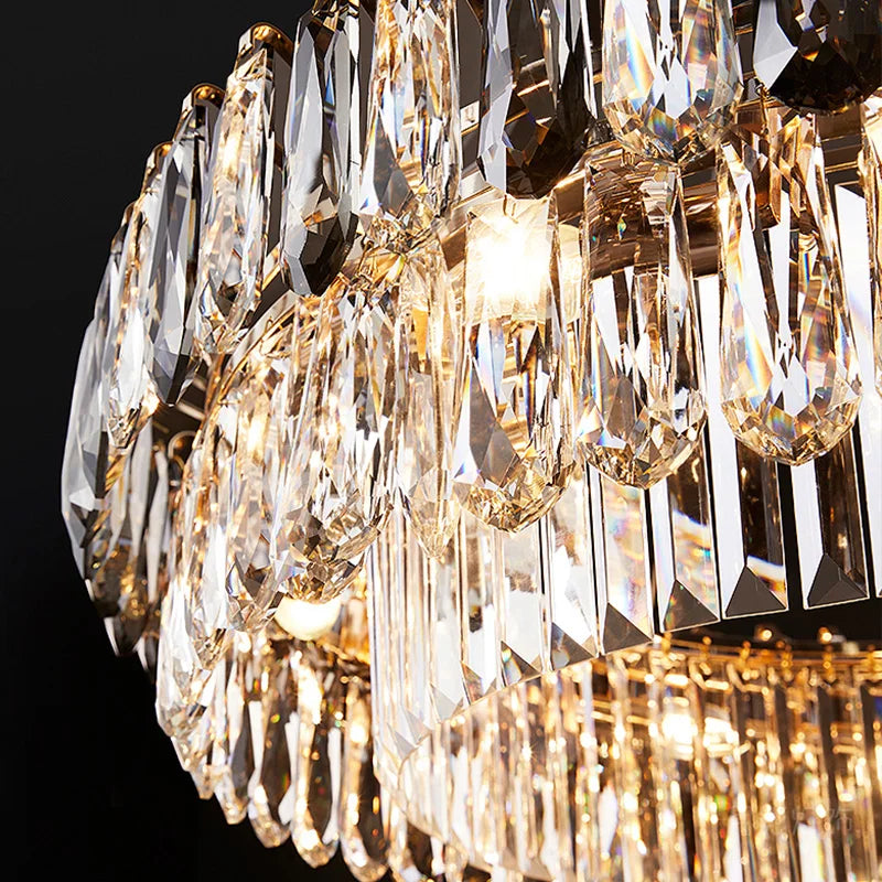 Gold Crystal Luxury Fixture