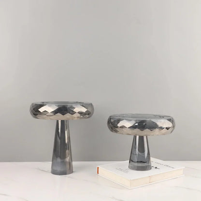Decorbites™ Geometrische Glas-Frucht-Schale Schmuck-Aufbewahrungstablett Heimdekorationstablett