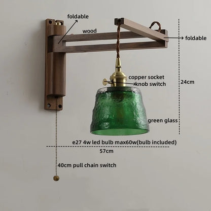 Decorbites™ Klares Glas LED Wandleuchte Moderne Treppenbeleuchtung Heimdekoration