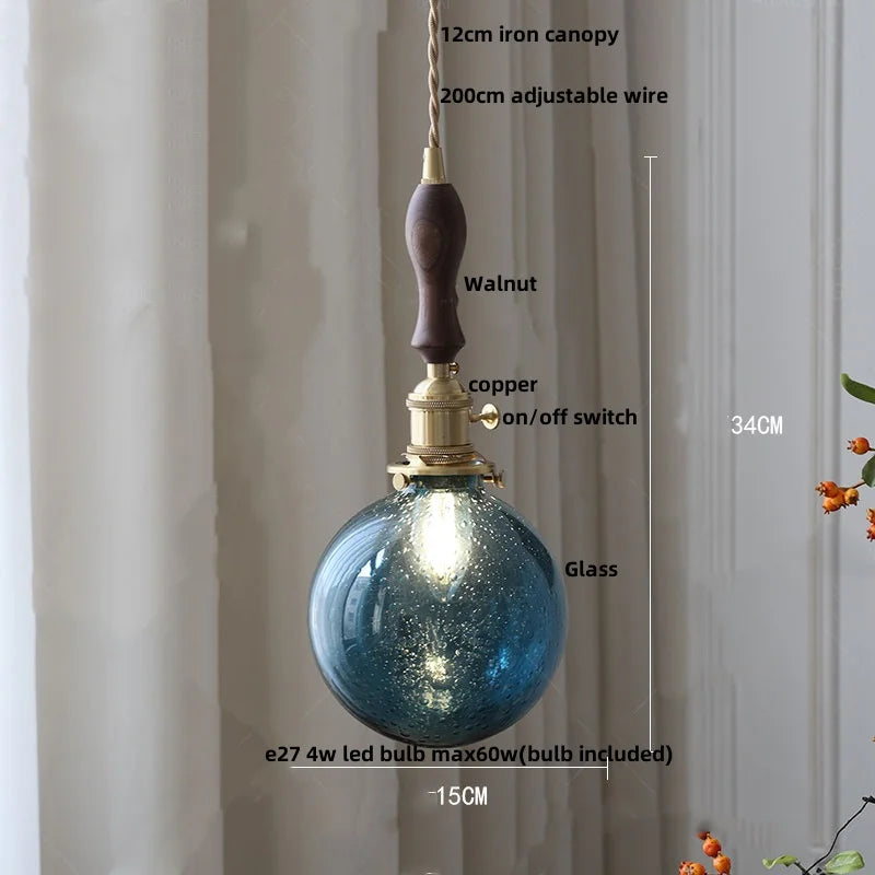 Decorbites™ Klar-Glas-LED-Hängeleuchte für Esszimmer, Kaffee, Restaurant, Gang – Modernes nordisches Design