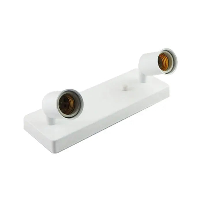 DecorBites™ Adjustable Ceramic Ceiling Light & Wall Sconces Base Socket Holder Adapter