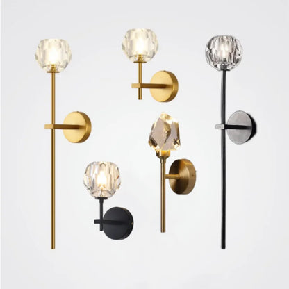 Decorbites™ Kristall-Wandleuchte: Moderne LED-Leuchte für Schlafzimmer, Wohnzimmer und Flur