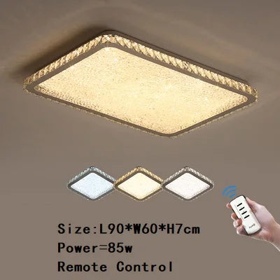 Decorbites™ Kristallrunde Deckenleuchte: Nordisches Lichtluxus LED-Beleuchtung für Zuhause im Schlafzimmer und Wohnzimmer