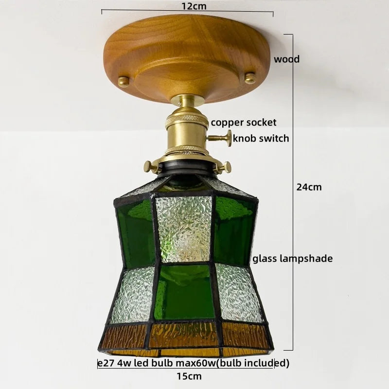 Decorbites™ Glas-Kupfer-LED-Deckenleuchte im modernen Stil für die Heimdekoration und das Restaurant