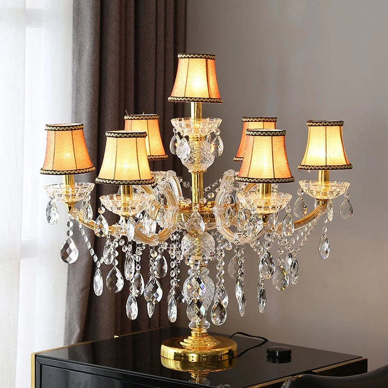 Decorbites™ Kristalltischleuchte: Moderne Luxus-Nordische Innenbeleuchtung für Wohnzimmer und Schlafzimmer