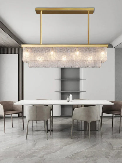 Decorbites™ Kristallglas-Deckenleuchter | Vintage-Luxus-Dekoration für Esszimmer und Wohnzimmer