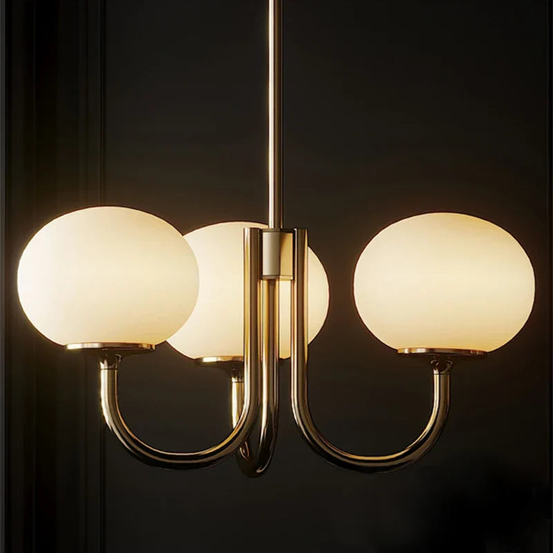 DecorBites™ Cream Pink Bedroom Pendant Light for Cozy Living Spaces