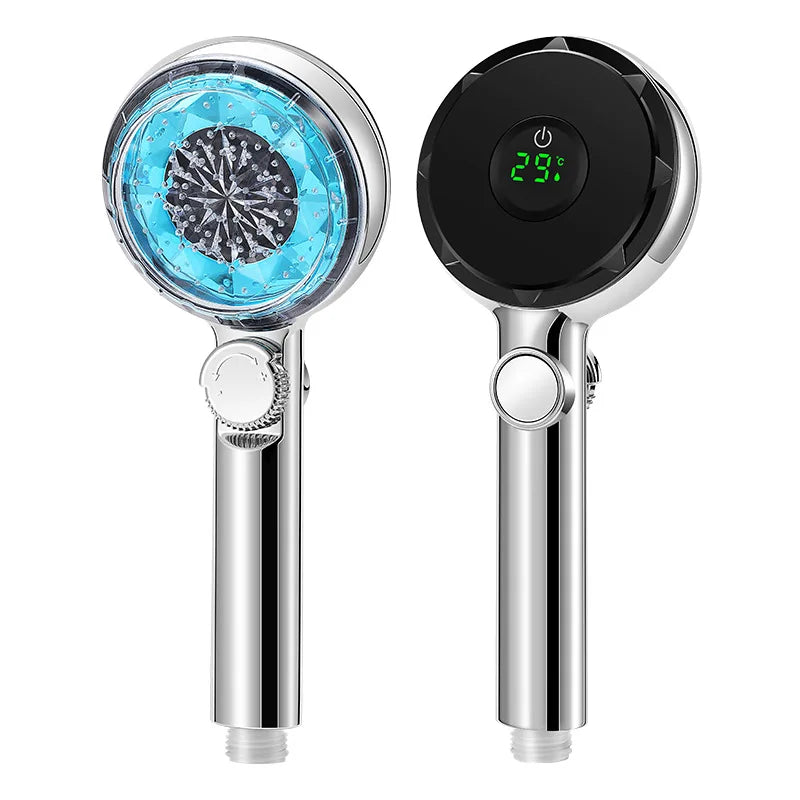 Decorbites™ LED-gefilterter Duschkopf mit Digitaldisplay - Hochdruck-Wassersparend