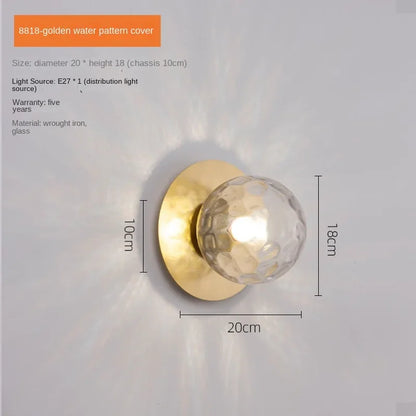 Decorbites™ LED-Wandleuchte mit G9 9W Glühbirne – Gold/Schwarze Wandapplikation für Schlafzimmer, Wohnzimmer