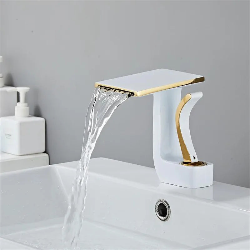 Gold Black Brass Faucet