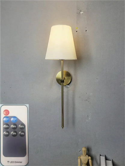 Decorbites™ LED Wandlampe mit USB-Aufladbarer Batterie – Moderne Beleuchtung für Schlafzimmer und Badezimmer
