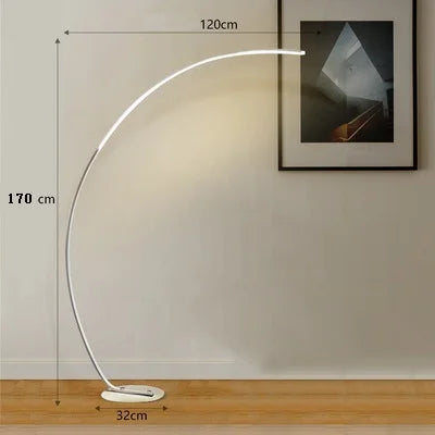 Decorbites™ LED-Bogen-Stehlampe für die Dekoration des Innenraums im Wohnzimmer
