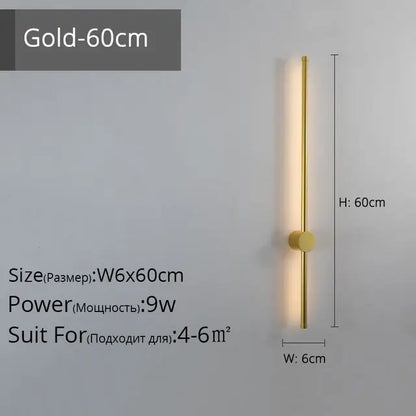 DecorBites™ Creative Staircase Wall Lights: LED Strip Wall Lamp for Living Room