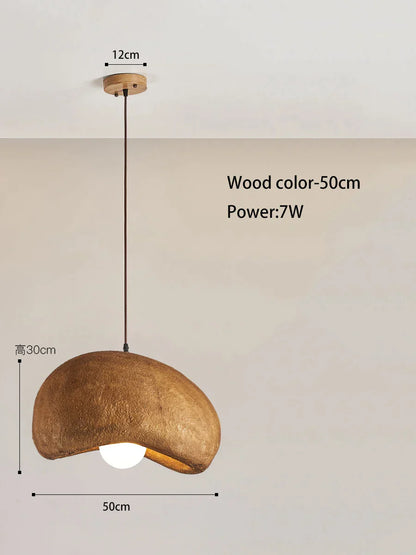 DecorBites™ Cream Style Cloud Chandelier Cement LED Pendant Lamp - Modern Hanging Light