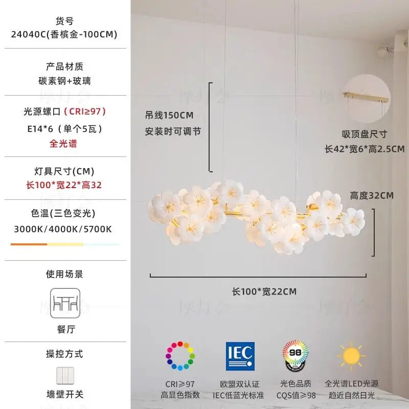 Modern Linear Metal Pendant Light for Kitchen Island