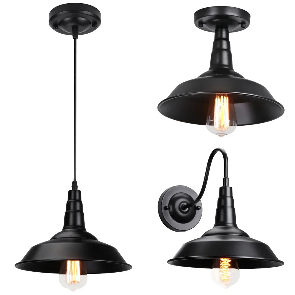 Decorbites™ Industrielle Hängelampe: Modern-retro Loft-Kronleuchter für Küche, Wohnzimmer.