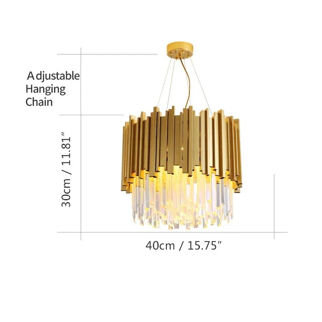 LED Crystal Ceiling Chandelier