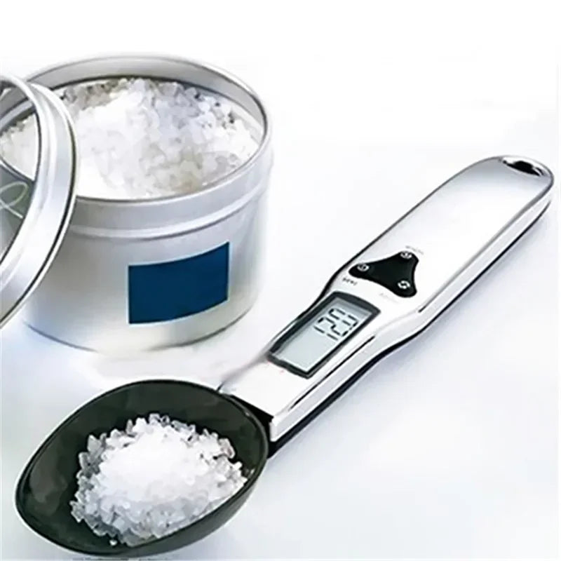 DecorBites™ Digital Kitchen Spoon Scale | 500g Capacity | LCD Display