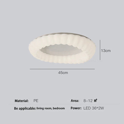 Decorbites™ Cloud LED-Kronleuchter Moderne Nordische Deckenlampe Ringbeleuchtung