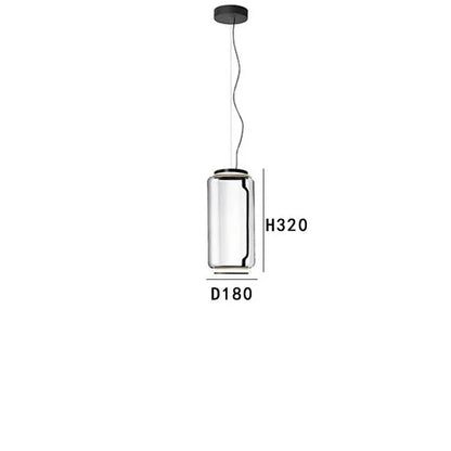 DecorBites™ Glass LED Pendant Light - Stylish and Modern Illumination for Various Spaces