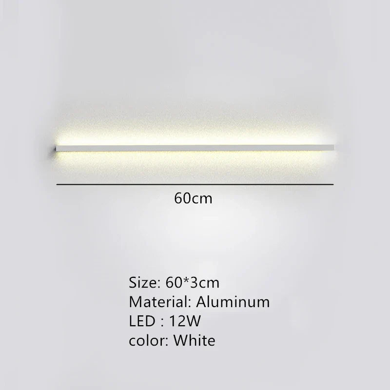 Decorbites™ LED-Wandleuchte Dimmer-Schalter Schwarz Gold Weiß Metall Wandlampen Schlafzimmer Ganglampe