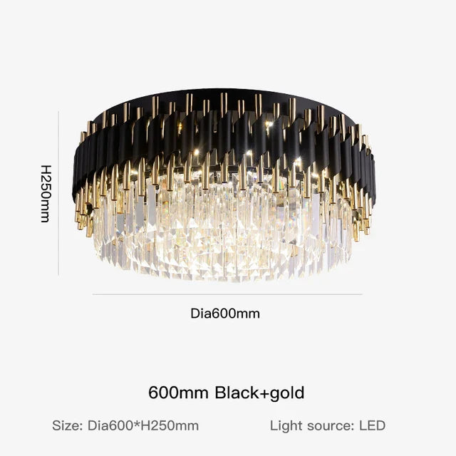 Crystal LED Kitchen Pendant