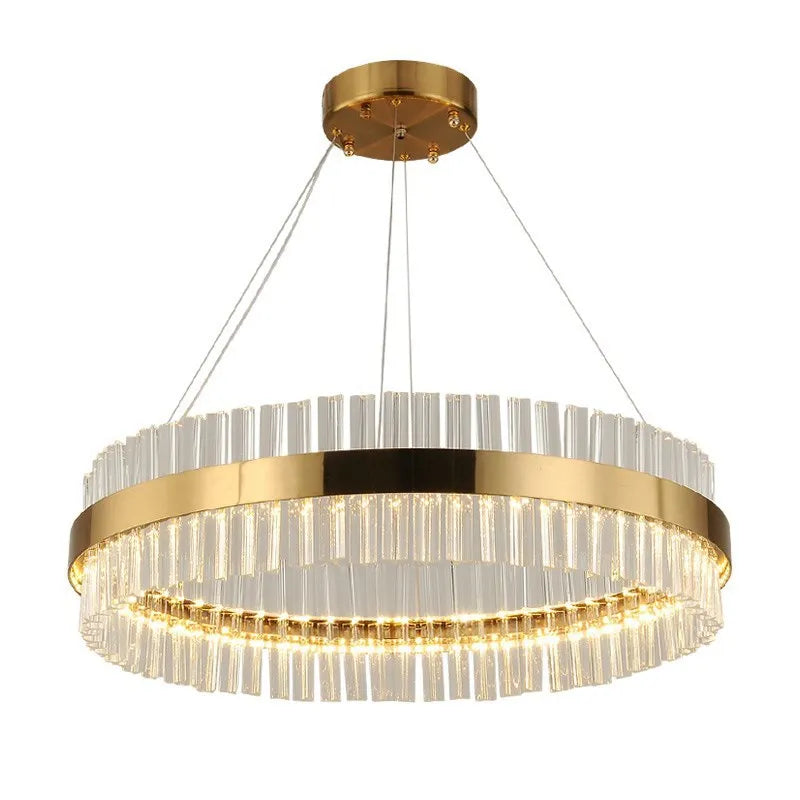 Gold Crystal Modern Chandelier Oval120cm