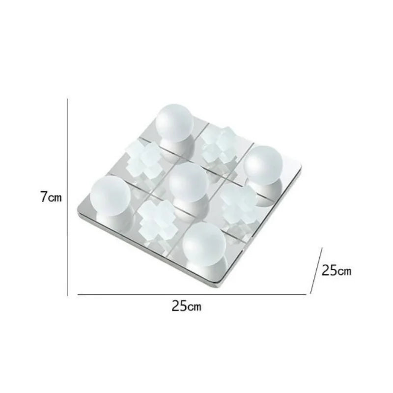 Decorbites™ Frosted Glass Geometrisches Schachbrett - Heimdekoration Handwerkskunst & Accessoires