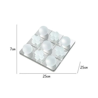 Decorbites™ Frosted Glass Geometrisches Schachbrett - Heimdekoration Handwerkskunst & Accessoires