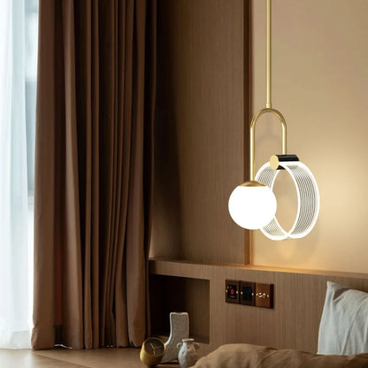 Decorbites™ Gold Luxus-LED-Hängeleuchte für Wohnzimmer, Schlafzimmer und Restaurant