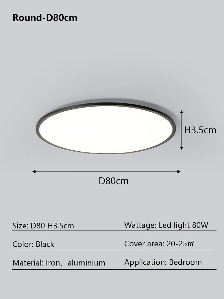 Decorbites™ LED-Deckenleuchte: Modernes minimalistisches rechteckiges Design für Wohnzimmer, Schlafzimmer, Innenbeleuchtung