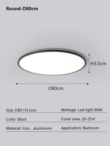 Decorbites™ LED-Deckenleuchte: Modernes minimalistisches rechteckiges Design für Wohnzimmer, Schlafzimmer, Innenbeleuchtung