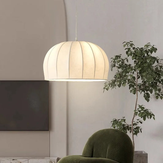 DecorBites™ Elegant Silk Pendant Light for Dining Living Bedroom