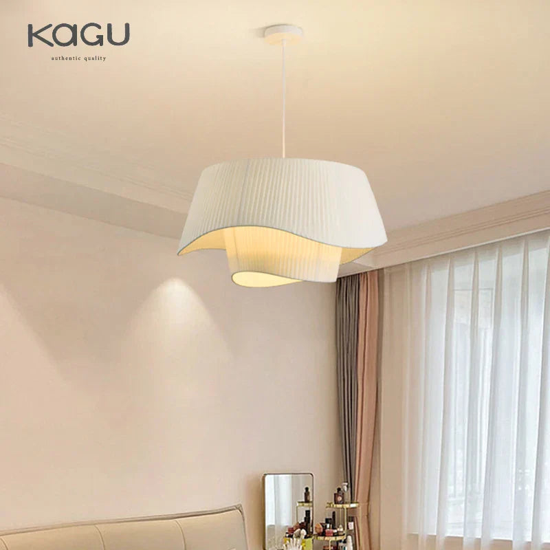 Decorbites™-Creme-Stoff-Leuchter: Retro-Nordischer Dachboden-Licht für Schlafzimmer, Wohnzimmer, Esszimmer
