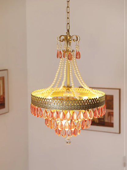 DecorBites™ Crystal LED Ceiling Chandelier for Dinning Room