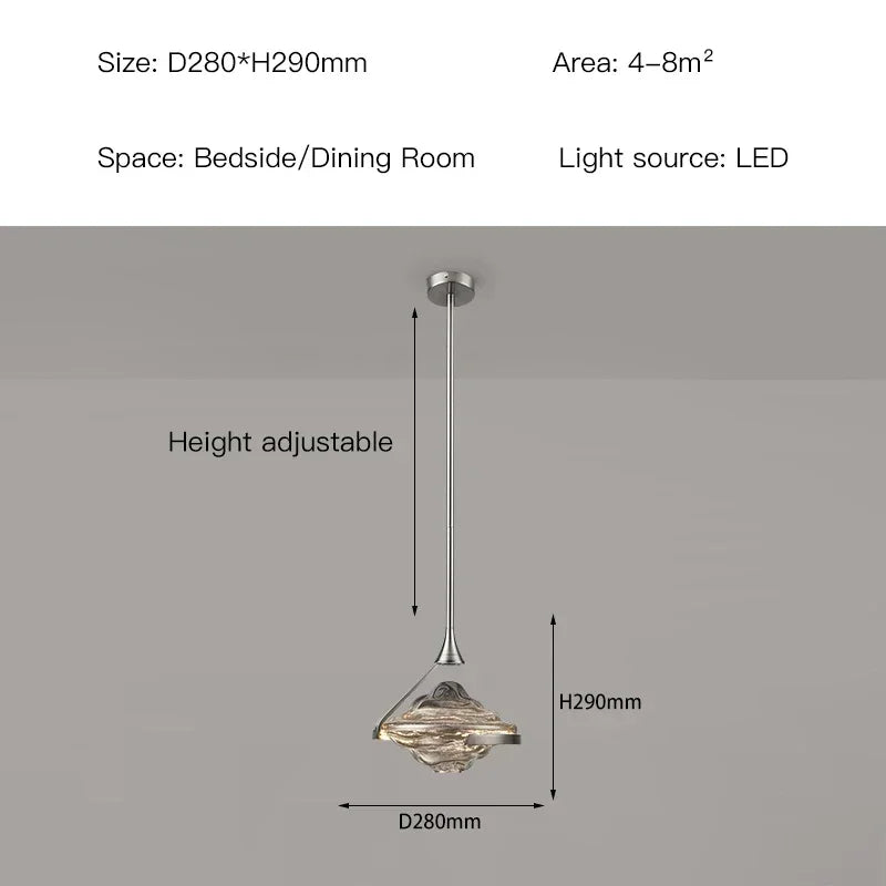 Decorbites™ Gold LED Anhängerlampe: Moderner Luxusstil für Schlafzimmer, Wohnzimmer, Esszimmer