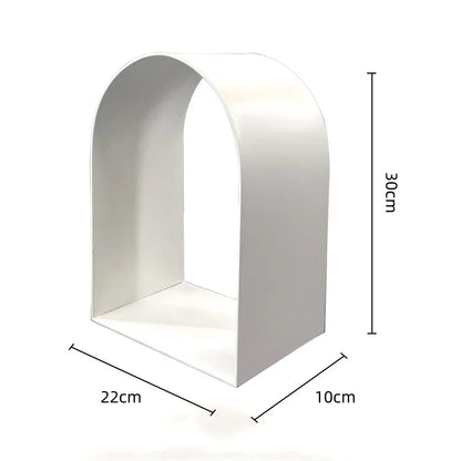 Decorbites™ Goldene Bögen Metallskulptur Raumdekoration Geometrisches Handwerk Figurine