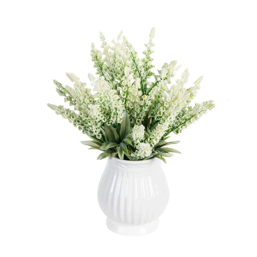 Decorbites™ Lavendel-Schaumblume Familienzimmer-Vase Hochzeitsstrauß Gartenrosen-Bogen-Dekoration