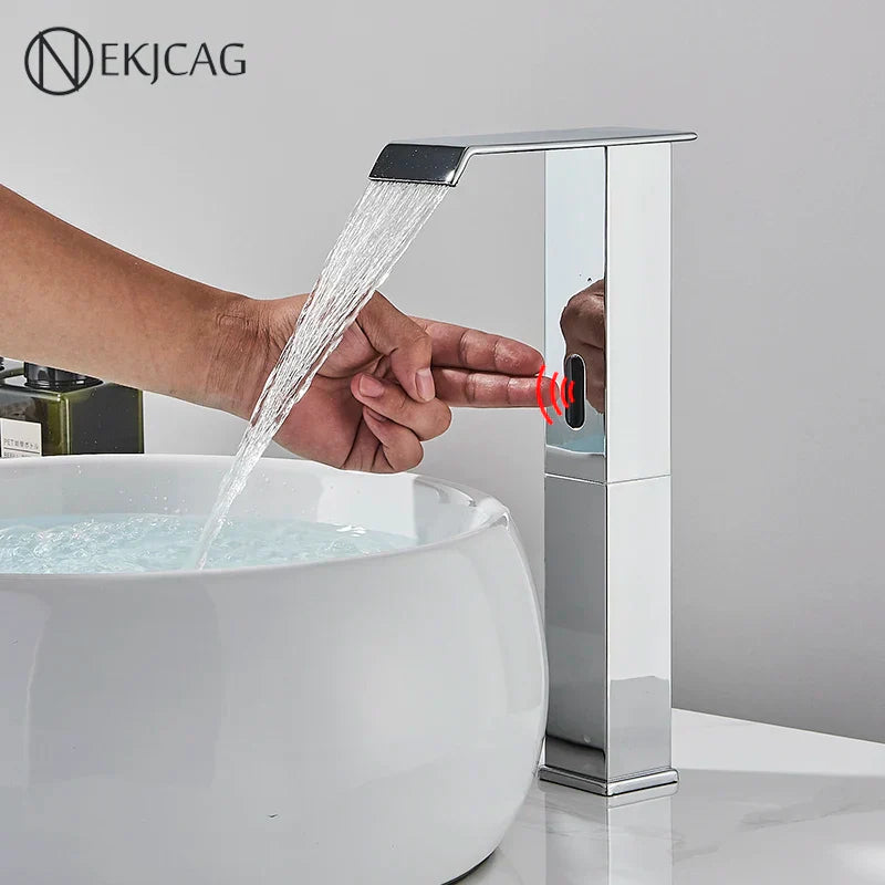 Smart Sensor Waterfall Faucet
