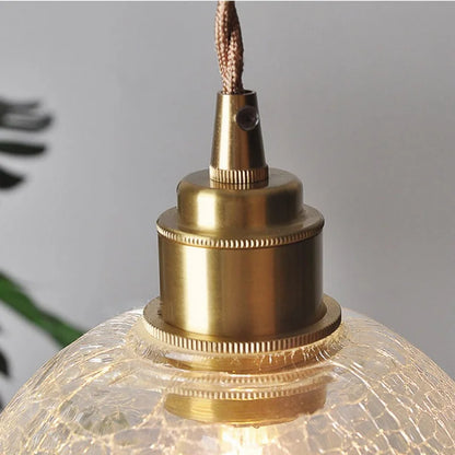 DecorBites™ Glass Globe LED Pendant Light - Adjustable Modern Nordic Hanging Fixture