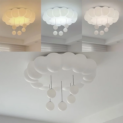 Decorbites™ Dimmbare Pendelleuchte mit PE-Lampenschirm für Wohnzimmer und Schlafzimmer