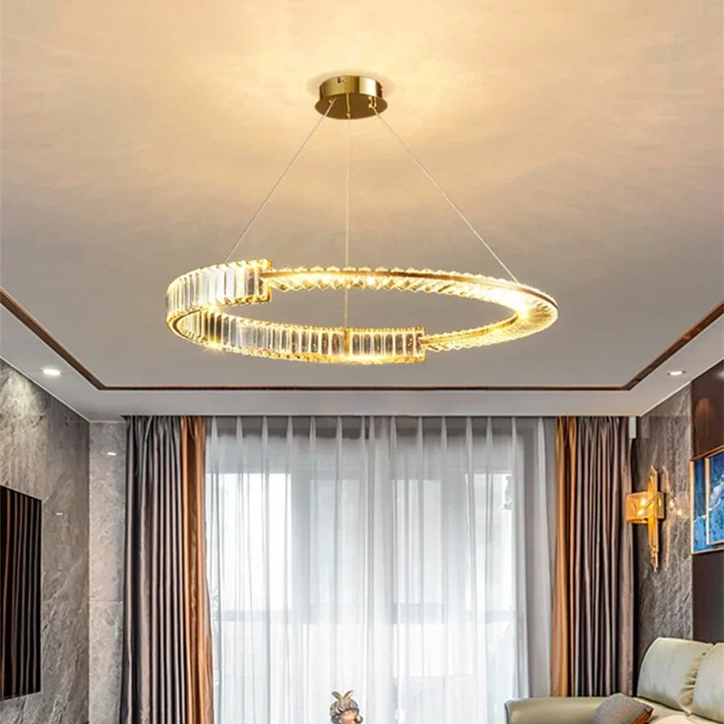 Decorbites™ Crystal-LED-Kronleuchter 2025: Elegante Deckenleuchte für Zuhause, Hotel & Küche