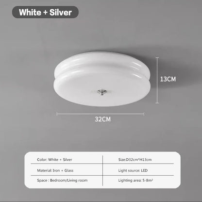 Decorbites™ Doppelt geschichtete Glas-LED-Deckenleuchten für Heimdekoration und Beleuchtungseinrichtungen