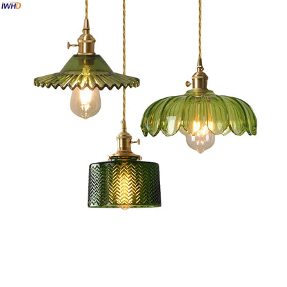 Decorbites™ Grünes Glas LED-Pendelleuchte - Moderne nordische Hängelampe