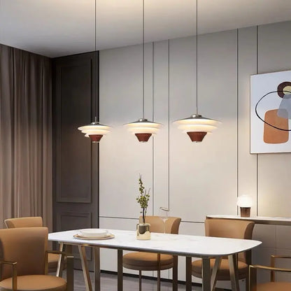 DecorBites™ Cream Wind Milk Glass Pendant Lights LED E27 Modern Kitchen Island Dining