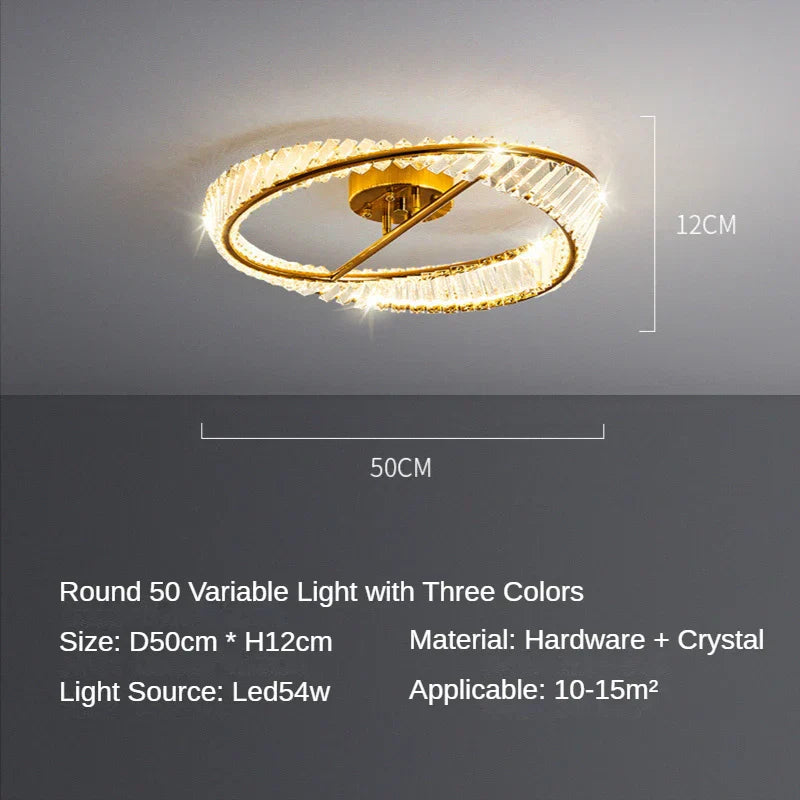 Decorbites™ Kristall-LED-Kronleuchter Deckenlampen – Moderne Luxus-Innenbeleuchtung